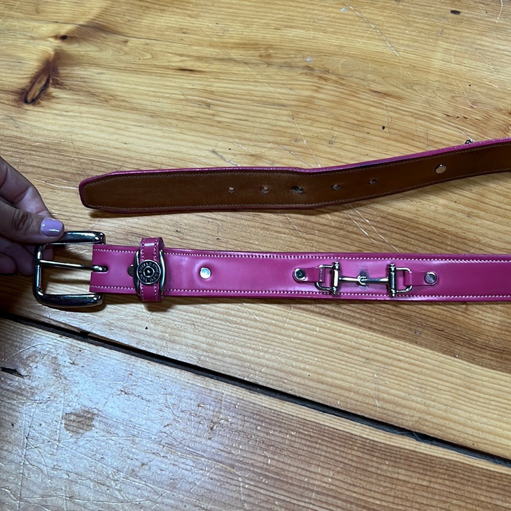 Pink Tory Riding Belt